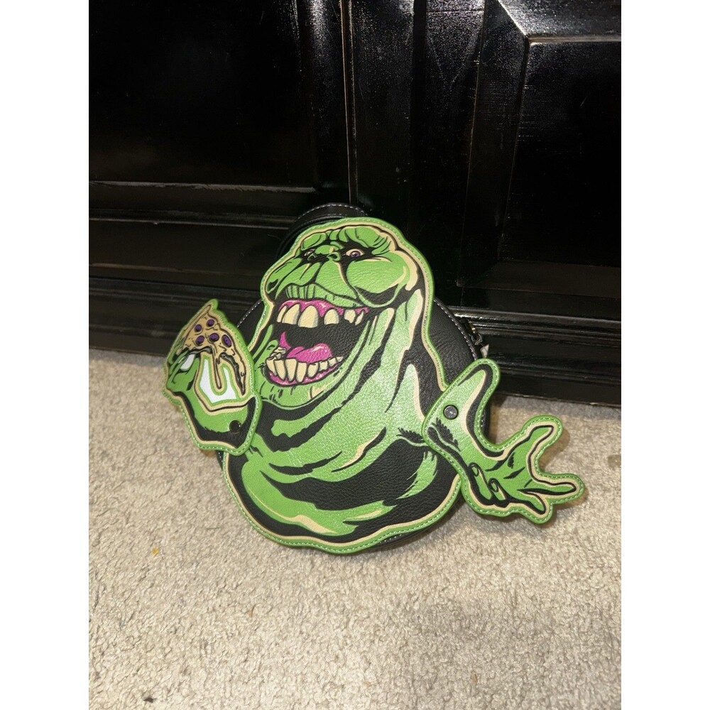 Halloween Horror Nights HHN 2024 Ghostbusters Slimer Mini Crossbody Bag Backpack